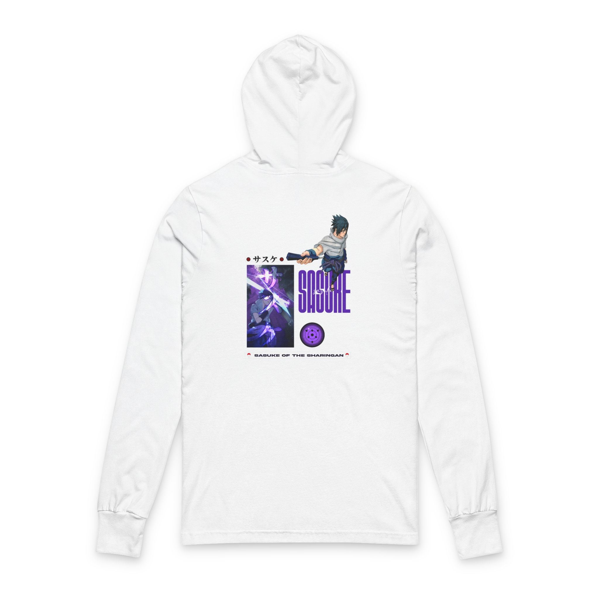Sasuke - Soft Long Sleeve Naruto  Hoody