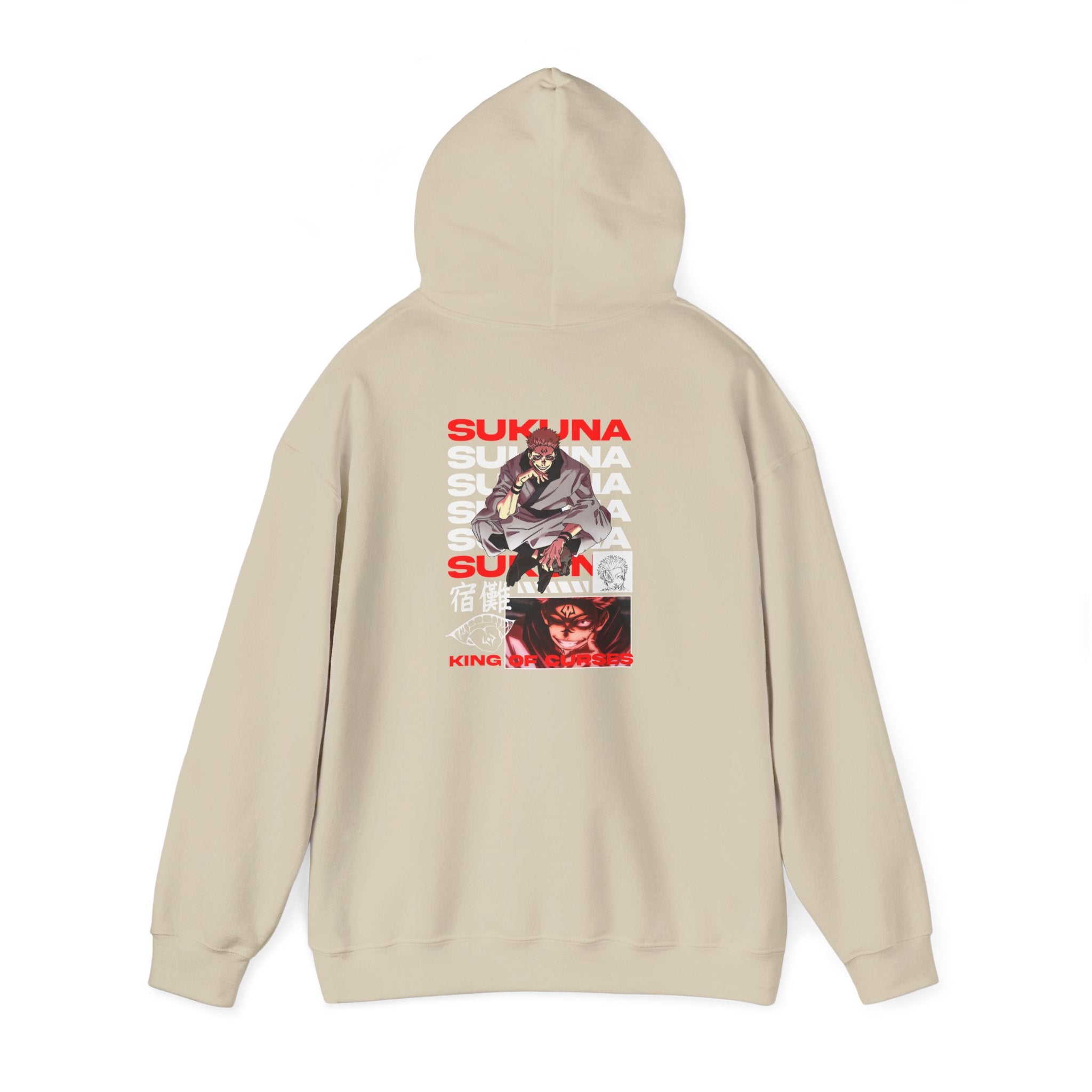 Sukuna - Soft Long sleeve Jujutsu Kaisen Hoody