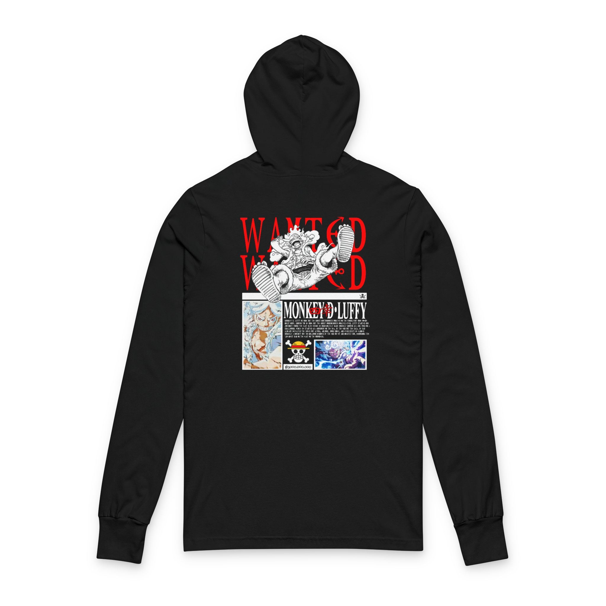 Luffy - Soft Long Sleeve One Peice Hoody