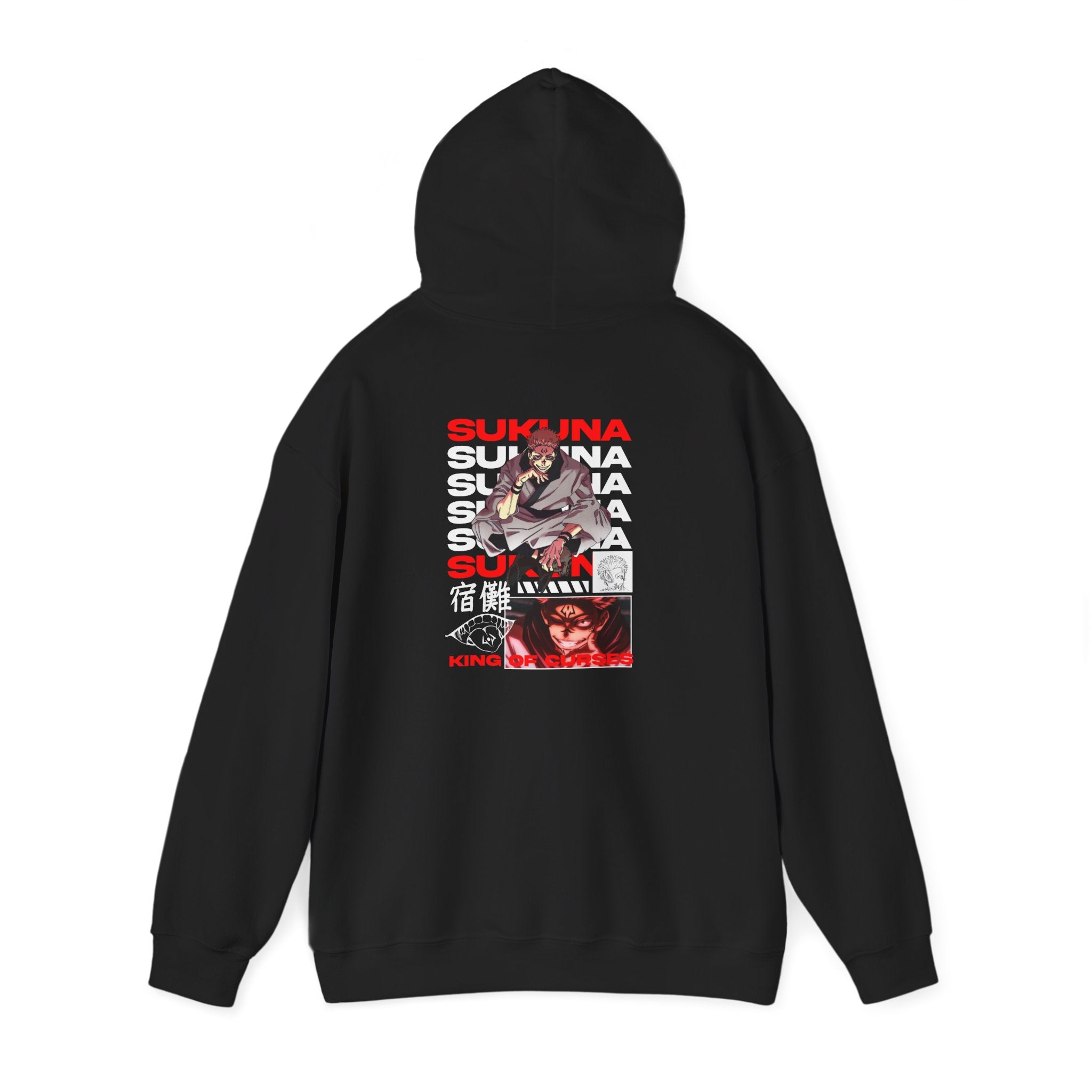 Sukuna - Soft Long sleeve Jujutsu Kaisen Hoody