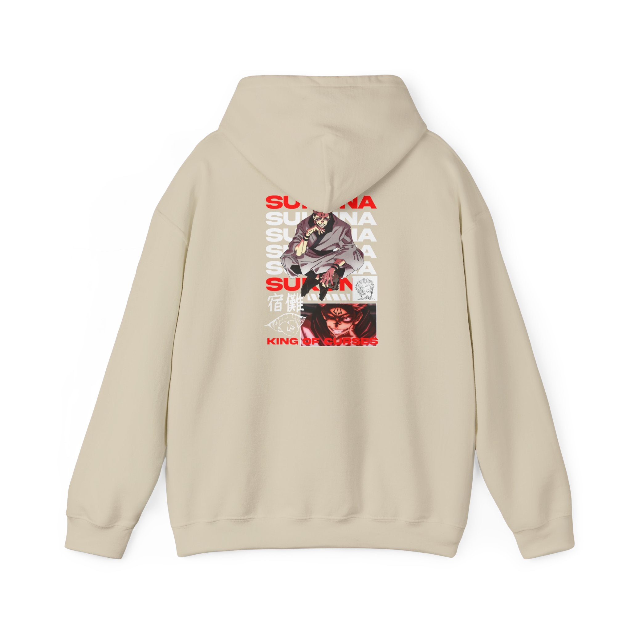 Sukuna - Soft Long sleeve Jujutsu Kaisen Hoody